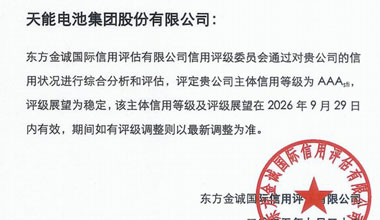 manbet股份喜获最高信用评级AAA